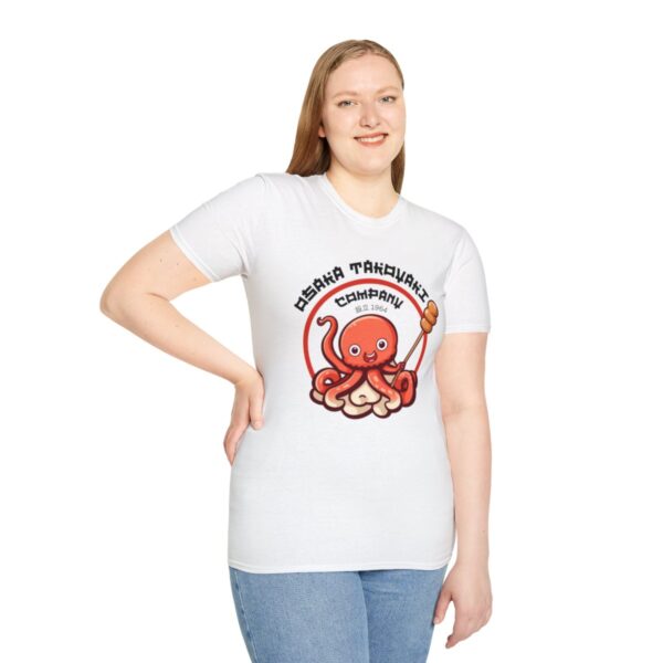 Osaka Takoyaki Company - Unisex Softstyle T-Shirt - Image 5