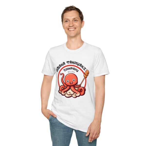 Osaka Takoyaki Company - Unisex Softstyle T-Shirt - Image 7