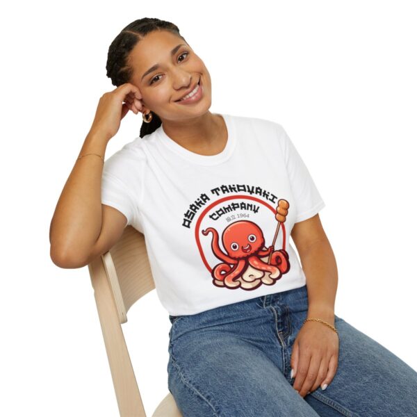 Osaka Takoyaki Company - Unisex Softstyle T-Shirt - Image 10