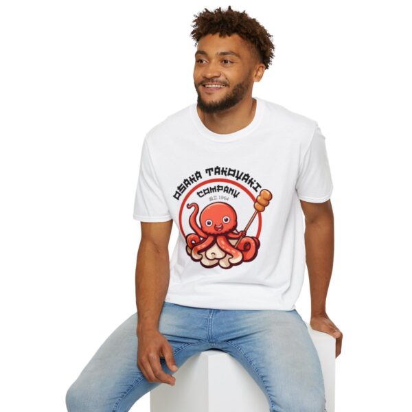 Osaka Takoyaki Company - Unisex Softstyle T-Shirt - Image 12