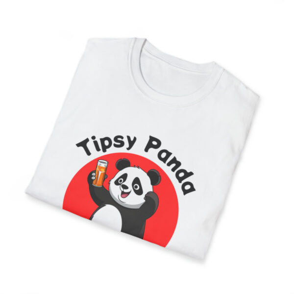 Tipsy Panda Bar and Ramen House - Unisex Softstyle T-Shirt - Image 4