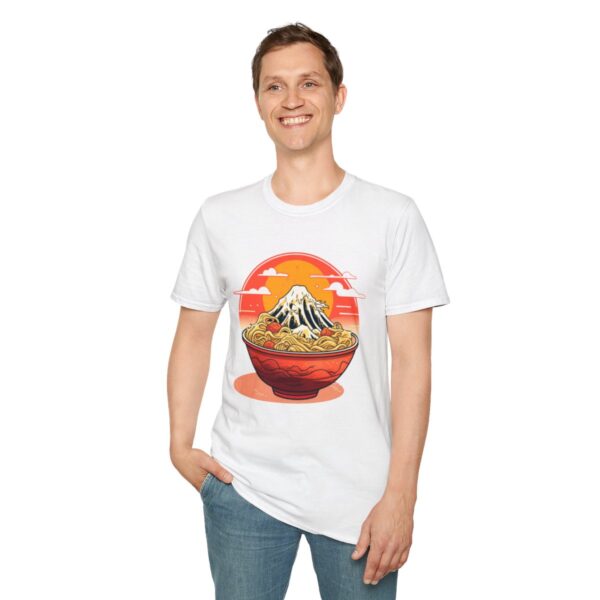 Mount Fuji Ramen - Unisex Softstyle T-Shirt - Image 7