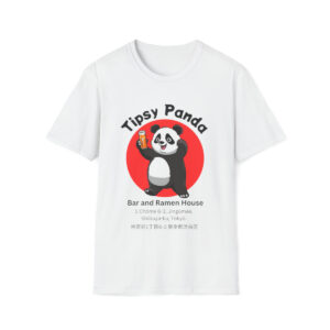 Tipsy Panda Bar and Ramen House - Unisex Softstyle T-Shirt