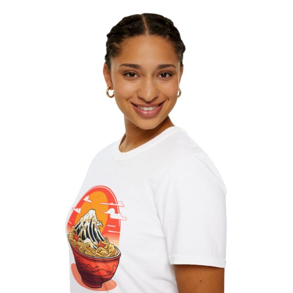 Mount Fuji Ramen - Unisex Softstyle T-Shirt - Image 9
