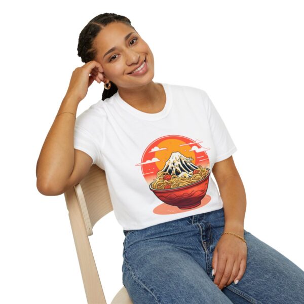 Mount Fuji Ramen - Unisex Softstyle T-Shirt - Image 10