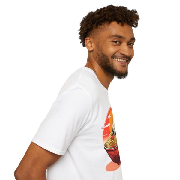 Mount Fuji Ramen - Unisex Softstyle T-Shirt - Image 11