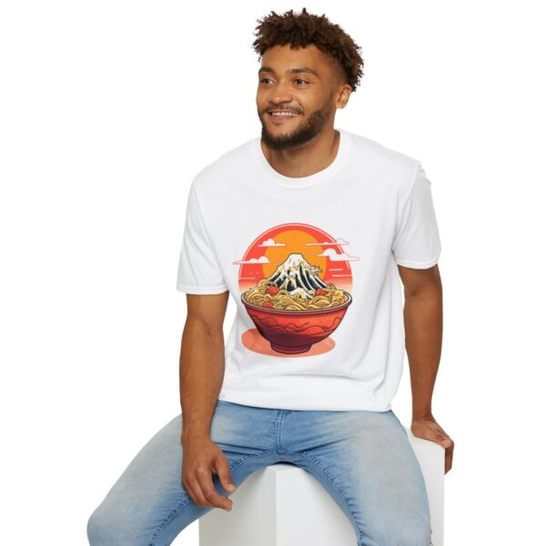Mount Fuji Ramen - Unisex Softstyle T-Shirt - Image 12