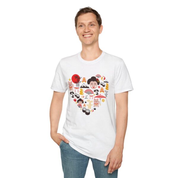 Japan Icons - Unisex Softstyle T-Shirt - Image 7