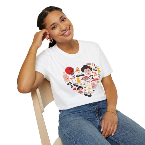 Japan Icons - Unisex Softstyle T-Shirt - Image 10