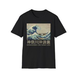The Great Wave off Kanagawa - Unisex Softstyle T-Shirt