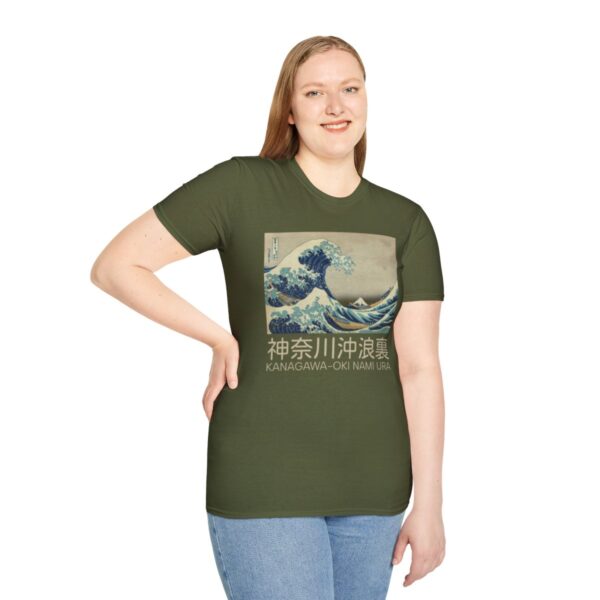 The Great Wave off Kanagawa - Unisex Softstyle T-Shirt - Image 17