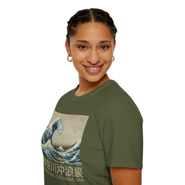 The Great Wave off Kanagawa - Unisex Softstyle T-Shirt - Image 21