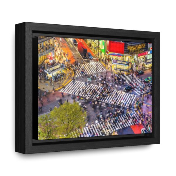 Tokyo's Scramble Crossing - Gallery Canvas Wraps, Horizontal Frame - Image 7