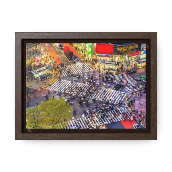 Tokyo's Scramble Crossing - Gallery Canvas Wraps, Horizontal Frame - Image 11