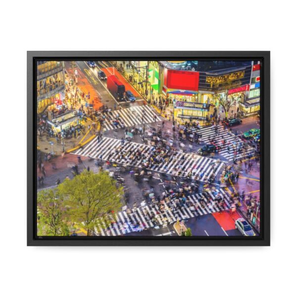 Tokyo's Scramble Crossing - Gallery Canvas Wraps, Horizontal Frame - Image 16