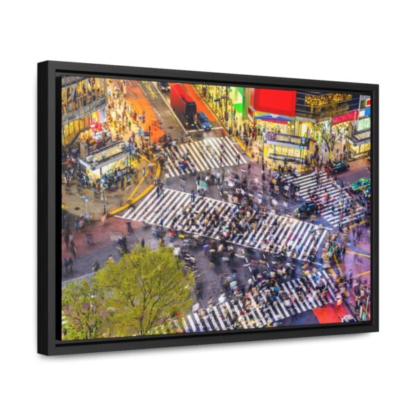 Tokyo's Scramble Crossing - Gallery Canvas Wraps, Horizontal Frame - Image 27