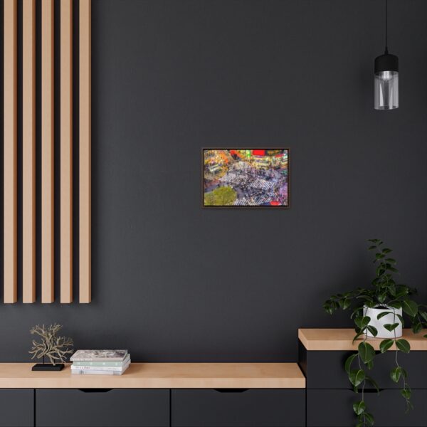Tokyo's Scramble Crossing - Gallery Canvas Wraps, Horizontal Frame - Image 5