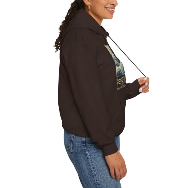 The Great Wave off Kanagawa - Unisex Heavy Blend™ Hooded Sweatshirt - Image 37
