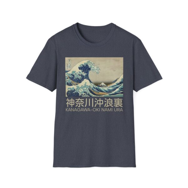 The Great Wave off Kanagawa - Unisex Softstyle T-Shirt - Image 85