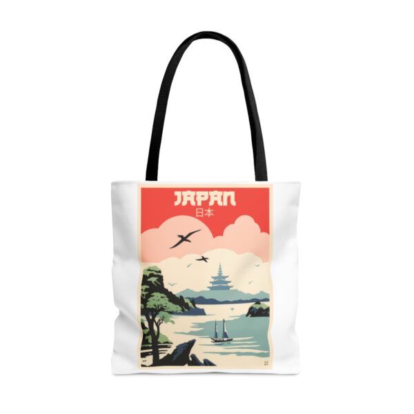 Art Deco Japan Travel (Pagoda) - Tote Bag - Image 9