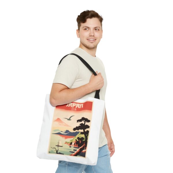 Art Deco Japan Travel (Fuji-goko) - Tote Bag - Image 11