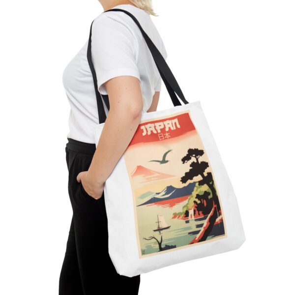 Art Deco Japan Travel (Fuji-goko) - Tote Bag - Image 12
