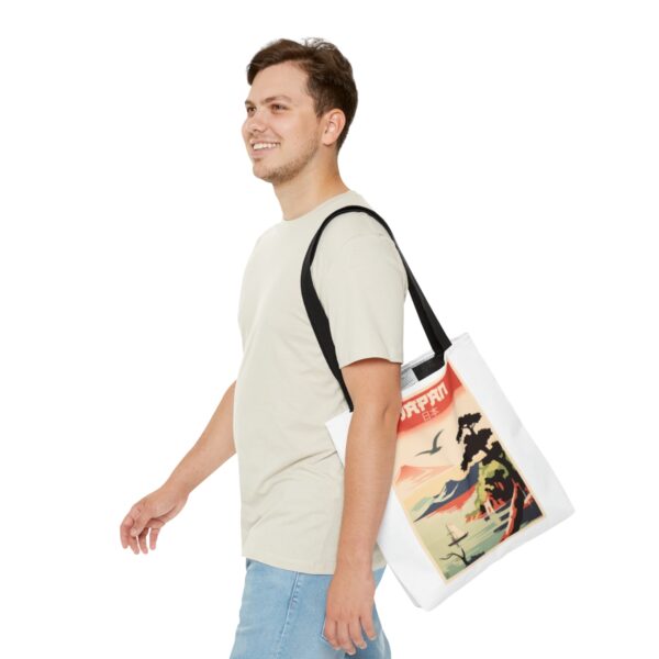 Art Deco Japan Travel (Fuji-goko) - Tote Bag - Image 7