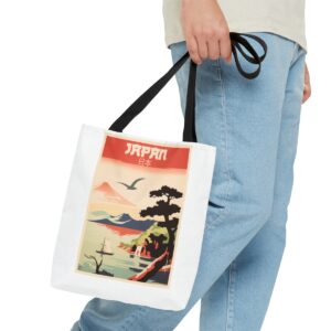Art Deco Japan Travel (Fuji-goko) - Tote Bag
