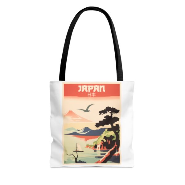 Art Deco Japan Travel (Fuji-goko) - Tote Bag - Image 2