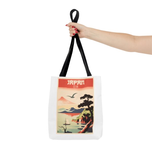 Art Deco Japan Travel (Fuji-goko) - Tote Bag - Image 4