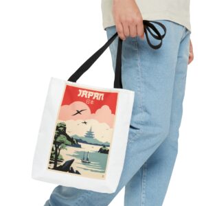Art Deco Japan Travel (Pagoda) - Tote Bag