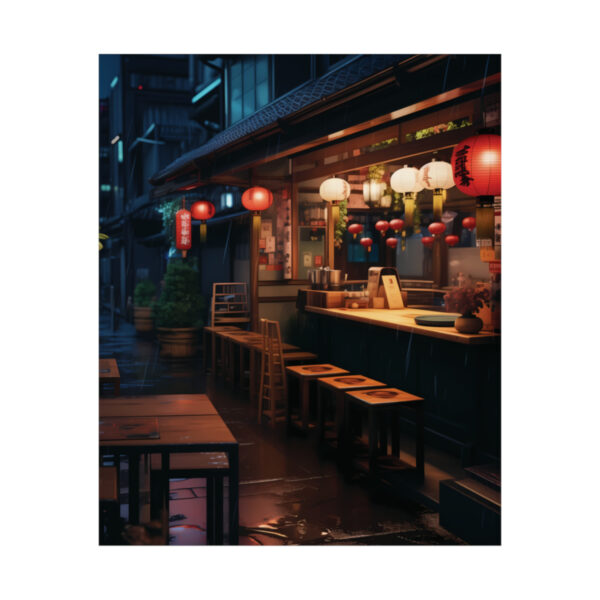 Japanese Izakaya - Matte Vertical Poster - Image 10