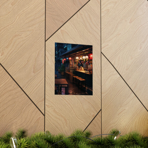 Japanese Izakaya - Matte Vertical Poster - Image 13