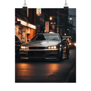 Skyline - Matte Vertical Posters