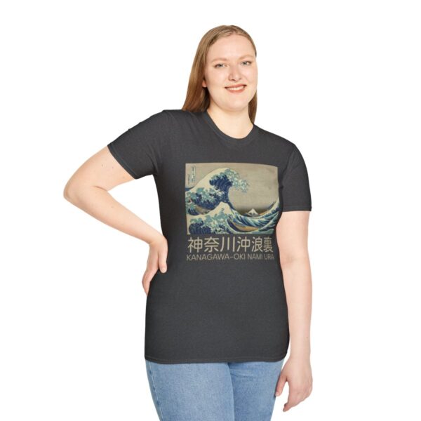 The Great Wave off Kanagawa - Unisex Softstyle T-Shirt - Image 41