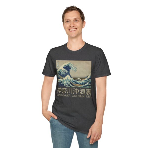 The Great Wave off Kanagawa - Unisex Softstyle T-Shirt - Image 43