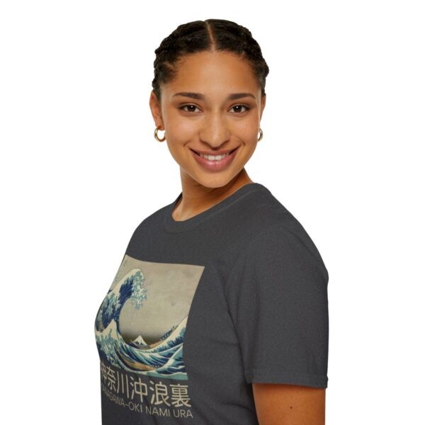 The Great Wave off Kanagawa - Unisex Softstyle T-Shirt - Image 45