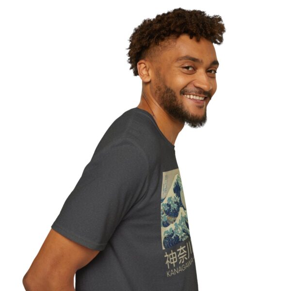 The Great Wave off Kanagawa - Unisex Softstyle T-Shirt - Image 47