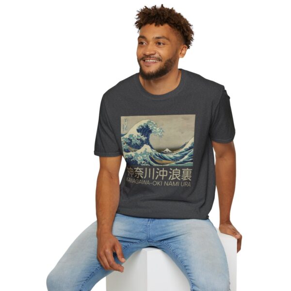 The Great Wave off Kanagawa - Unisex Softstyle T-Shirt - Image 48