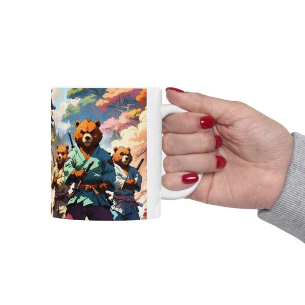 Samurai Bears - Ceramic Mug 11oz - Image 12