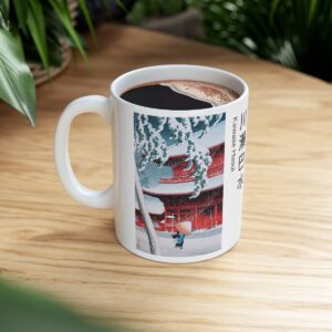 Zojoji Temple in Shiba - Ceramic Mug 11oz