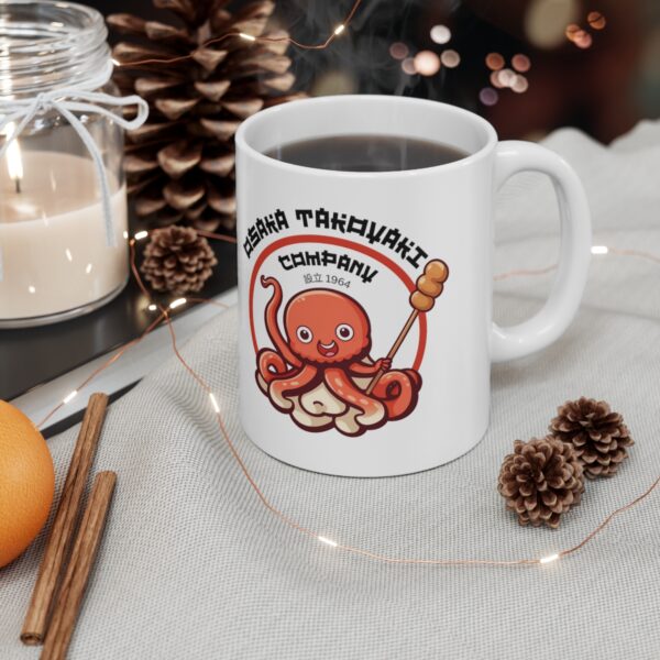 Osaka Takoyaki Company - Ceramic Mug 11oz - Image 5