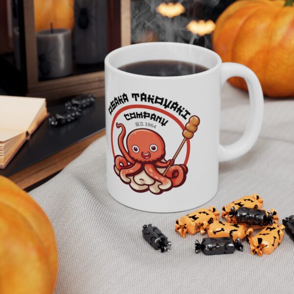 Osaka Takoyaki Company - Ceramic Mug 11oz - Image 7