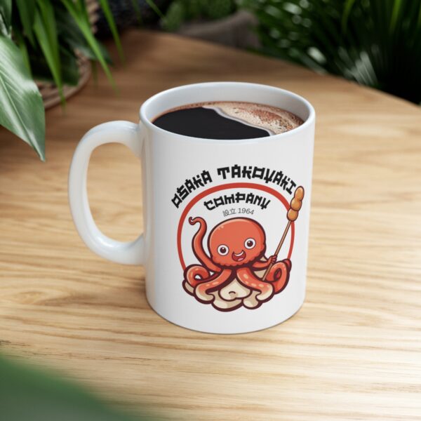 Osaka Takoyaki Company - Ceramic Mug 11oz - Image 9