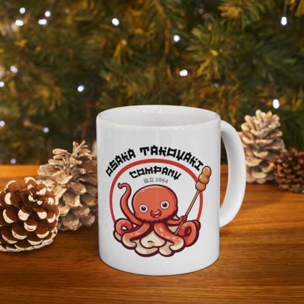 Osaka Takoyaki Company - Ceramic Mug 11oz - Image 10