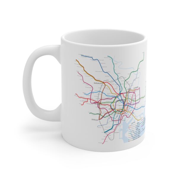 Tokyo Subway - Ceramic Mug 11oz - Image 3