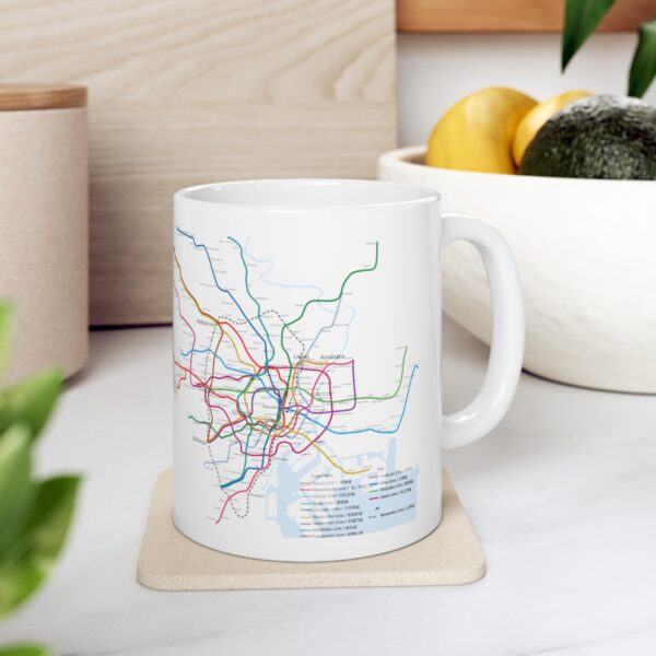 Tokyo Subway - Ceramic Mug 11oz - Image 8