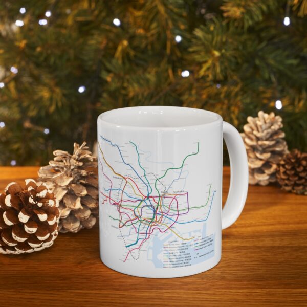 Tokyo Subway - Ceramic Mug 11oz - Image 9