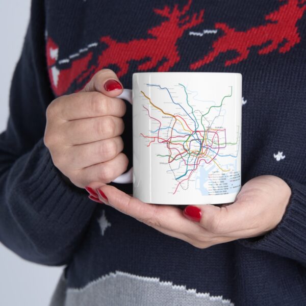 Tokyo Subway - Ceramic Mug 11oz - Image 11