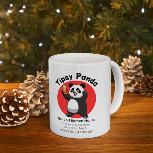 Tipsy Panda Bar and Ramen House - Ceramic Mug 11oz - Image 9